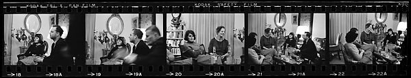 [102 Views of a Party, Possibly Family of Isabelle Evans, Switzerland], Walker Evans (American, St. Louis, Missouri 1903–1975 New Haven, Connecticut), Film negative