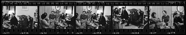 [102 Views of a Party, Possibly Family of Isabelle Evans, Switzerland], Walker Evans (American, St. Louis, Missouri 1903–1975 New Haven, Connecticut), Film negative