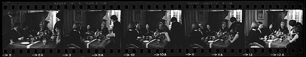 [102 Views of a Party, Possibly Family of Isabelle Evans, Switzerland], Walker Evans (American, St. Louis, Missouri 1903–1975 New Haven, Connecticut), Film negative