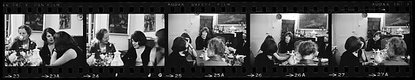 [102 Views of a Party, Possibly Family of Isabelle Evans, Switzerland], Walker Evans (American, St. Louis, Missouri 1903–1975 New Haven, Connecticut), Film negative