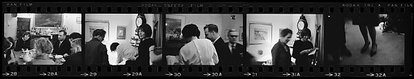 [102 Views of a Party, Possibly Family of Isabelle Evans, Switzerland], Walker Evans (American, St. Louis, Missouri 1903–1975 New Haven, Connecticut), Film negative