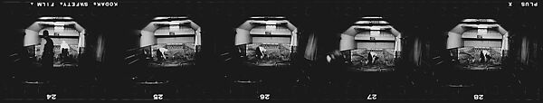 [31 Views of Skittle Alley in Pub and Street Scenes, London], Walker Evans (American, St. Louis, Missouri 1903–1975 New Haven, Connecticut), Film negative