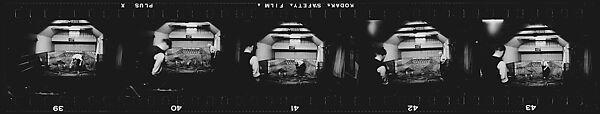 [31 Views of Skittle Alley in Pub and Street Scenes, London], Walker Evans (American, St. Louis, Missouri 1903–1975 New Haven, Connecticut), Film negative
