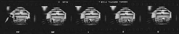 [31 Views of Skittle Alley in Pub and Street Scenes, London], Walker Evans (American, St. Louis, Missouri 1903–1975 New Haven, Connecticut), Film negative