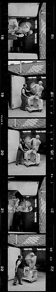 [67 Portraits of Henry Moore and Views of Sculptures], Walker Evans (American, St. Louis, Missouri 1903–1975 New Haven, Connecticut), Film negative