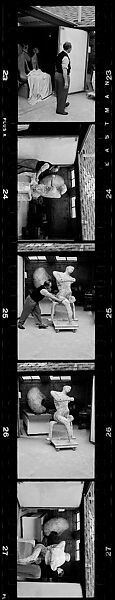 [67 Portraits of Henry Moore and Views of Sculptures], Walker Evans (American, St. Louis, Missouri 1903–1975 New Haven, Connecticut), Film negative