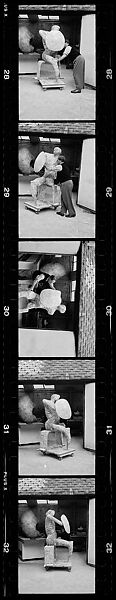 [67 Portraits of Henry Moore and Views of Sculptures], Walker Evans (American, St. Louis, Missouri 1903–1975 New Haven, Connecticut), Film negative