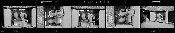 [67 Portraits of Henry Moore and Views of Sculptures], Walker Evans (American, St. Louis, Missouri 1903–1975 New Haven, Connecticut), Film negative
