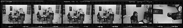 [446 Portraits of Caroline Blackwood, Robert Lowell, and Unidentified Others, Streets Scenes, and Interiors, England and Holland], Walker Evans (American, St. Louis, Missouri 1903–1975 New Haven, Connecticut), Film negative