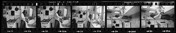 [446 Portraits of Caroline Blackwood, Robert Lowell, and Unidentified Others, Streets Scenes, and Interiors, England and Holland], Walker Evans (American, St. Louis, Missouri 1903–1975 New Haven, Connecticut), Film negative