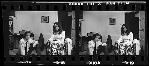 [446 Portraits of Caroline Blackwood, Robert Lowell, and Unidentified Others, Streets Scenes, and Interiors, England and Holland], Walker Evans (American, St. Louis, Missouri 1903–1975 New Haven, Connecticut), Film negative