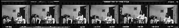 [446 Portraits of Caroline Blackwood, Robert Lowell, and Unidentified Others, Streets Scenes, and Interiors, England and Holland], Walker Evans (American, St. Louis, Missouri 1903–1975 New Haven, Connecticut), Film negative