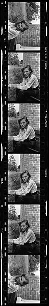 [446 Portraits of Caroline Blackwood, Robert Lowell, and Unidentified Others, Streets Scenes, and Interiors, England and Holland], Walker Evans (American, St. Louis, Missouri 1903–1975 New Haven, Connecticut), Film negative