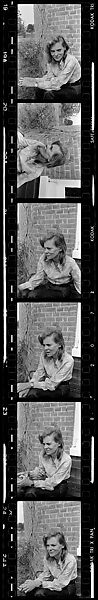 [446 Portraits of Caroline Blackwood, Robert Lowell, and Unidentified Others, Streets Scenes, and Interiors, England and Holland], Walker Evans (American, St. Louis, Missouri 1903–1975 New Haven, Connecticut), Film negative