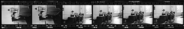 [446 Portraits of Caroline Blackwood, Robert Lowell, and Unidentified Others, Streets Scenes, and Interiors, England and Holland], Walker Evans (American, St. Louis, Missouri 1903–1975 New Haven, Connecticut), Film negative