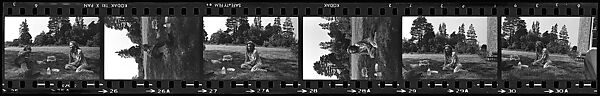 [446 Portraits of Caroline Blackwood, Robert Lowell, and Unidentified Others, Streets Scenes, and Interiors, England and Holland], Walker Evans (American, St. Louis, Missouri 1903–1975 New Haven, Connecticut), Film negative