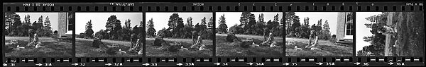 [446 Portraits of Caroline Blackwood, Robert Lowell, and Unidentified Others, Streets Scenes, and Interiors, England and Holland], Walker Evans (American, St. Louis, Missouri 1903–1975 New Haven, Connecticut), Film negative