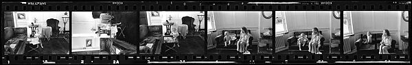[446 Portraits of Caroline Blackwood, Robert Lowell, and Unidentified Others, Streets Scenes, and Interiors, England and Holland], Walker Evans (American, St. Louis, Missouri 1903–1975 New Haven, Connecticut), Film negative