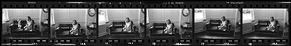 [446 Portraits of Caroline Blackwood, Robert Lowell, and Unidentified Others, Streets Scenes, and Interiors, England and Holland], Walker Evans (American, St. Louis, Missouri 1903–1975 New Haven, Connecticut), Film negative