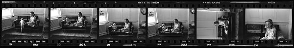 [446 Portraits of Caroline Blackwood, Robert Lowell, and Unidentified Others, Streets Scenes, and Interiors, England and Holland], Walker Evans (American, St. Louis, Missouri 1903–1975 New Haven, Connecticut), Film negative