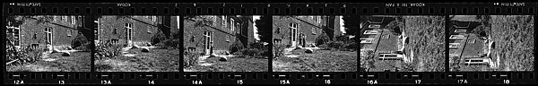 [446 Portraits of Caroline Blackwood, Robert Lowell, and Unidentified Others, Streets Scenes, and Interiors, England and Holland], Walker Evans (American, St. Louis, Missouri 1903–1975 New Haven, Connecticut), Film negative