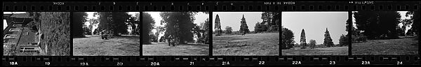 [446 Portraits of Caroline Blackwood, Robert Lowell, and Unidentified Others, Streets Scenes, and Interiors, England and Holland], Walker Evans (American, St. Louis, Missouri 1903–1975 New Haven, Connecticut), Film negative