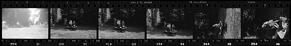 [446 Portraits of Caroline Blackwood, Robert Lowell, and Unidentified Others, Streets Scenes, and Interiors, England and Holland], Walker Evans (American, St. Louis, Missouri 1903–1975 New Haven, Connecticut), Film negative