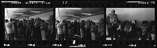 [446 Portraits of Caroline Blackwood, Robert Lowell, and Unidentified Others, Streets Scenes, and Interiors, England and Holland], Walker Evans (American, St. Louis, Missouri 1903–1975 New Haven, Connecticut), Film negative