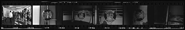 [446 Portraits of Caroline Blackwood, Robert Lowell, and Unidentified Others, Streets Scenes, and Interiors, England and Holland], Walker Evans (American, St. Louis, Missouri 1903–1975 New Haven, Connecticut), Film negative