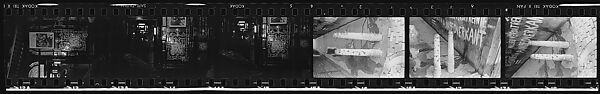 [446 Portraits of Caroline Blackwood, Robert Lowell, and Unidentified Others, Streets Scenes, and Interiors, England and Holland], Walker Evans (American, St. Louis, Missouri 1903–1975 New Haven, Connecticut), Film negative