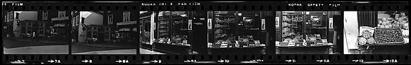 [446 Portraits of Caroline Blackwood, Robert Lowell, and Unidentified Others, Streets Scenes, and Interiors, England and Holland], Walker Evans (American, St. Louis, Missouri 1903–1975 New Haven, Connecticut), Film negative