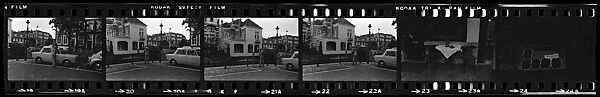 [446 Portraits of Caroline Blackwood, Robert Lowell, and Unidentified Others, Streets Scenes, and Interiors, England and Holland], Walker Evans (American, St. Louis, Missouri 1903–1975 New Haven, Connecticut), Film negative