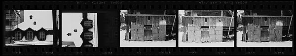 [131 Portraits of Isabelle Evans and Family at the Boeschenstein Home, Berne, Switzerland], Walker Evans (American, St. Louis, Missouri 1903–1975 New Haven, Connecticut), Film negative