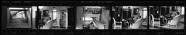 [131 Portraits of Isabelle Evans and Family at the Boeschenstein Home, Berne, Switzerland], Walker Evans (American, St. Louis, Missouri 1903–1975 New Haven, Connecticut), Film negative