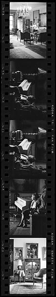 [131 Portraits of Isabelle Evans and Family at the Boeschenstein Home, Berne, Switzerland], Walker Evans (American, St. Louis, Missouri 1903–1975 New Haven, Connecticut), Film negative