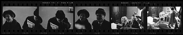 [131 Portraits of Isabelle Evans and Family at the Boeschenstein Home, Berne, Switzerland], Walker Evans (American, St. Louis, Missouri 1903–1975 New Haven, Connecticut), Film negative