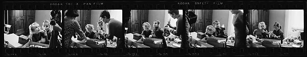 [131 Portraits of Isabelle Evans and Family at the Boeschenstein Home, Berne, Switzerland], Walker Evans (American, St. Louis, Missouri 1903–1975 New Haven, Connecticut), Film negative