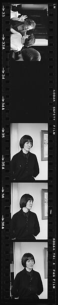 [131 Portraits of Isabelle Evans and Family at the Boeschenstein Home, Berne, Switzerland], Walker Evans (American, St. Louis, Missouri 1903–1975 New Haven, Connecticut), Film negative