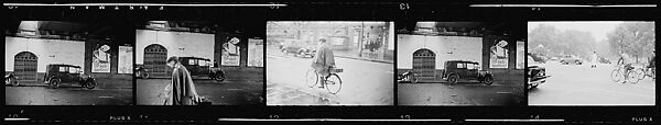 [19 Portraits of Douglas Glass and Family and Street Scenes, Possibly London], Walker Evans (American, St. Louis, Missouri 1903–1975 New Haven, Connecticut), Film negative