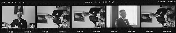 [96 Portraits of Isabelle Evans and Family at the Boeschenstein Home, Berne, Switzerland], Walker Evans (American, St. Louis, Missouri 1903–1975 New Haven, Connecticut), Film negative
