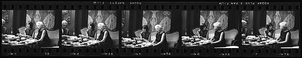 [96 Portraits of Isabelle Evans and Family at the Boeschenstein Home, Berne, Switzerland], Walker Evans (American, St. Louis, Missouri 1903–1975 New Haven, Connecticut), Film negative