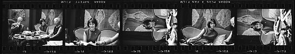 [96 Portraits of Isabelle Evans and Family at the Boeschenstein Home, Berne, Switzerland], Walker Evans (American, St. Louis, Missouri 1903–1975 New Haven, Connecticut), Film negative