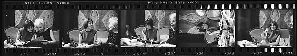 [96 Portraits of Isabelle Evans and Family at the Boeschenstein Home, Berne, Switzerland], Walker Evans (American, St. Louis, Missouri 1903–1975 New Haven, Connecticut), Film negative