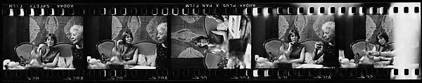 [96 Portraits of Isabelle Evans and Family at the Boeschenstein Home, Berne, Switzerland], Walker Evans (American, St. Louis, Missouri 1903–1975 New Haven, Connecticut), Film negative