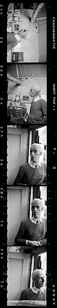 [50 Portraits of the Painter John Piper in his Studio, England], Walker Evans (American, St. Louis, Missouri 1903–1975 New Haven, Connecticut), Film negative