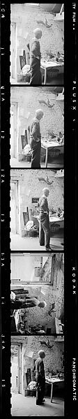 [50 Portraits of the Painter John Piper in his Studio, England], Walker Evans (American, St. Louis, Missouri 1903–1975 New Haven, Connecticut), Film negative