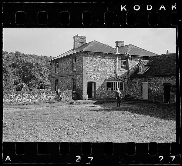 [50 Portraits of the Painter John Piper in his Studio, England], Walker Evans (American, St. Louis, Missouri 1903–1975 New Haven, Connecticut), Film negative