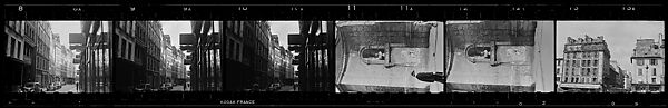 [213 Views of Paris: Architecture, Street Scenes, Portraits], Walker Evans (American, St. Louis, Missouri 1903–1975 New Haven, Connecticut), Film negative
