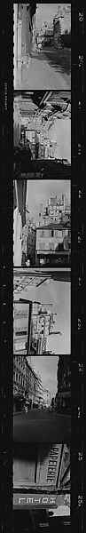[213 Views of Paris: Architecture, Street Scenes, Portraits], Walker Evans (American, St. Louis, Missouri 1903–1975 New Haven, Connecticut), Film negative