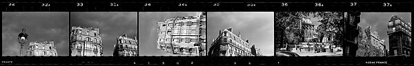 [213 Views of Paris: Architecture, Street Scenes, Portraits], Walker Evans (American, St. Louis, Missouri 1903–1975 New Haven, Connecticut), Film negative